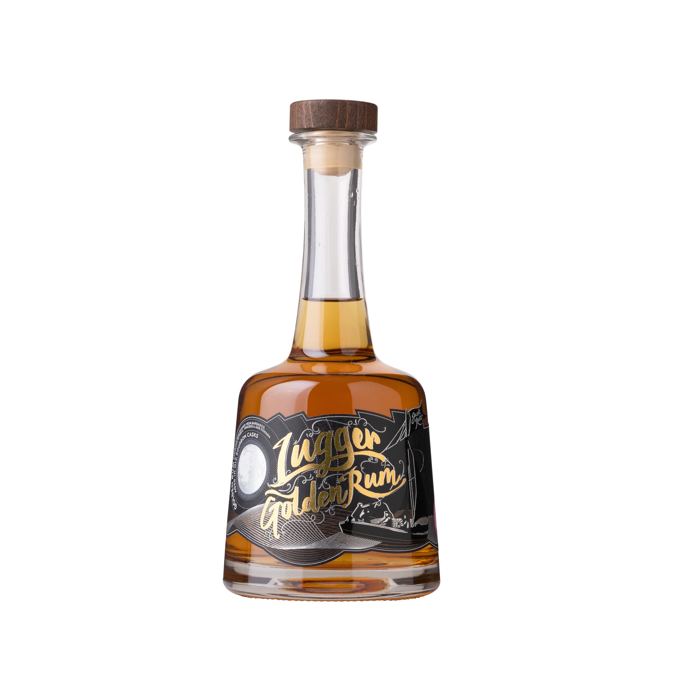 Lyme Bay Winery Golden/Dark Jack Ratt 8 Year Old Lugger Rum