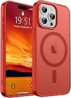 Vista 33 de SUPFINE - Funda magnética para iPhone 13 Pro Max (compatible con MagSafe), (protección contra caídas de grado militar de 10 pies), delgada, Negro