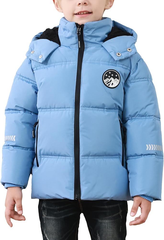 Adigau Parka D'hiver Pour Garçon Avec Doublure En Polaire - Veste