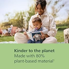 Philips Avent Ultra Air Pacifiers - Orthodontic Design, for Babies 6-18 Months, Soft Silicone Symmetrical Nipple, BPA-Free, 2 Sterilizing Cases, 4 Pack, SCF087/25