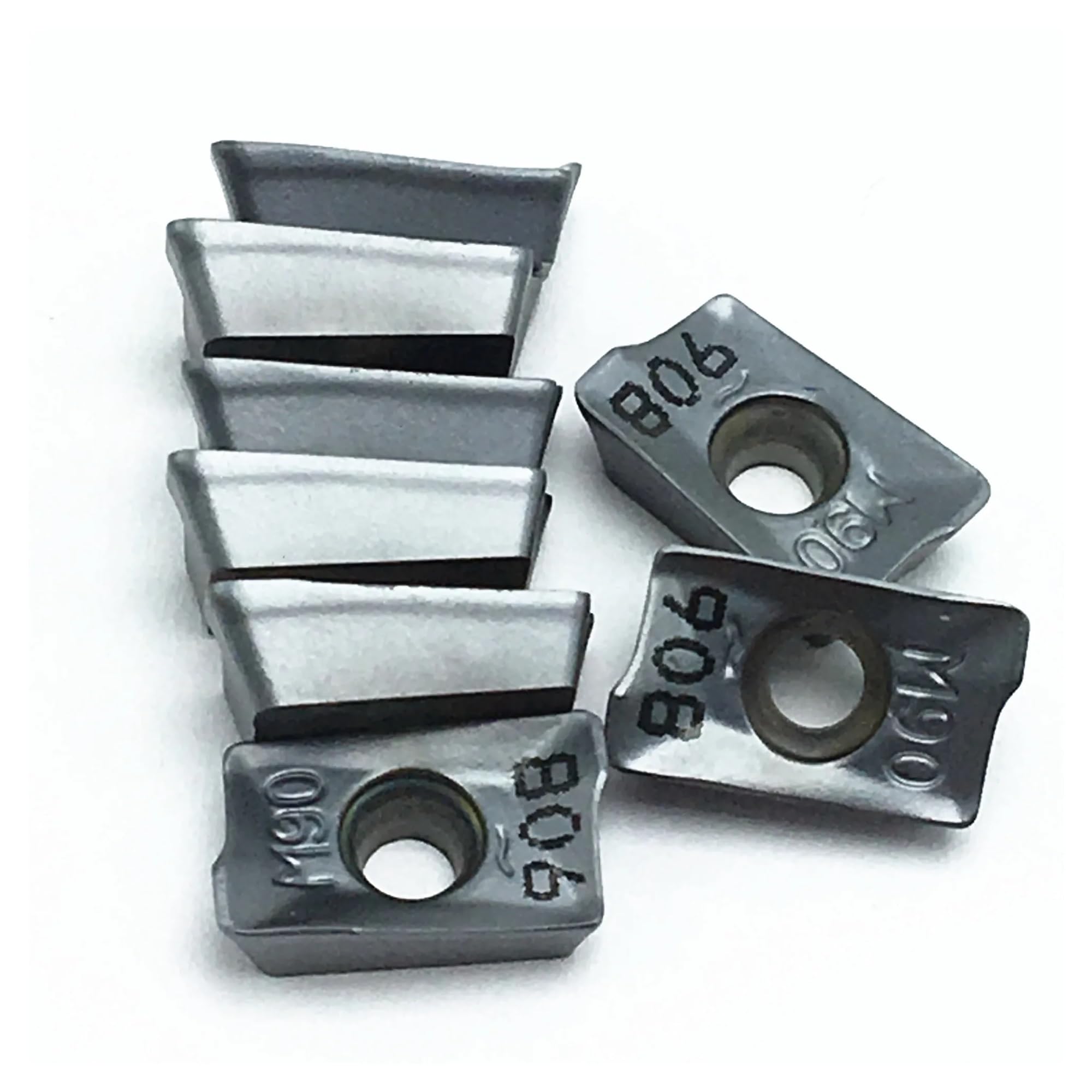 Plaquette HM90 APKT1003 PDR IC908 carbure pour résoudre les problèmes d'usure d'outil de tour
