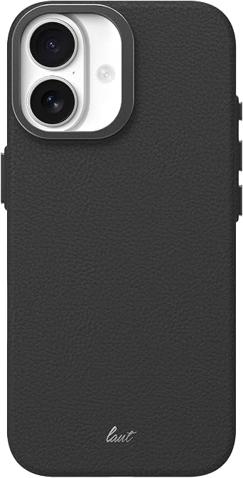 LAUT - LUXEDGE case Compatible with iPhone 17 - Slate Black