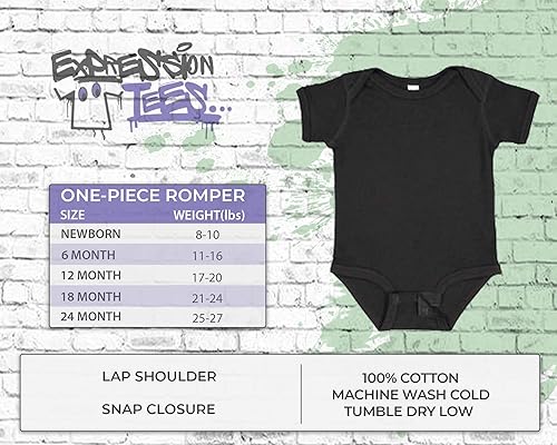 Vista 7 de Expression Tees Go Taylor's Boyfriend Kansas City - Body infantil de una pieza y camiseta para niños pequeños