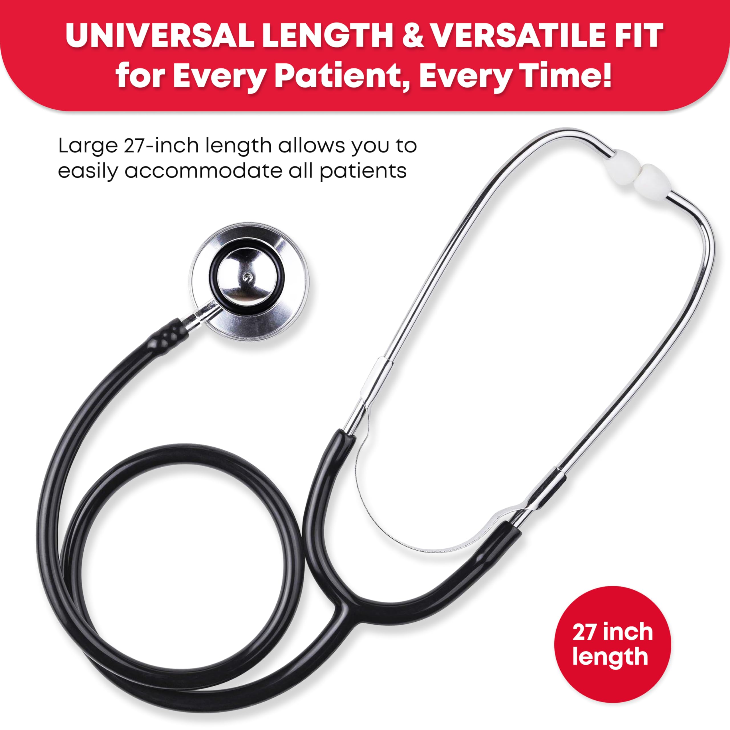Ever Ready Stethoscope - Dual Head Medical -3