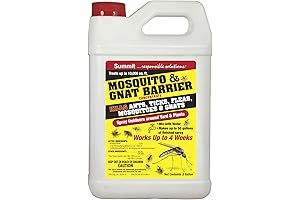 Summit Mosquito & Gnat Barrier Concentrate, Natural (031-6), 1/2 Gallon