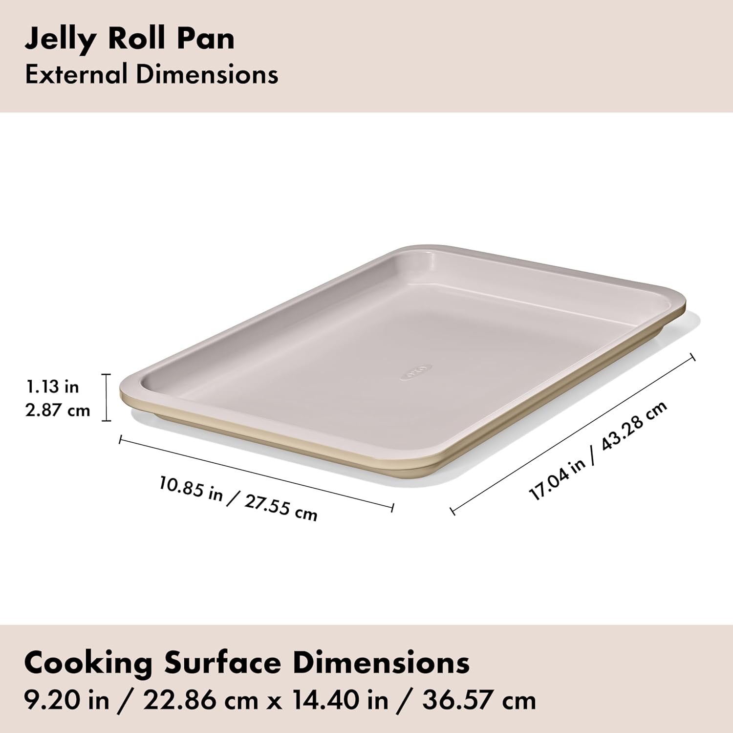 Jelly Roll Pan Oxo Baking Sheet Dishwasher Safe Sheet Pans For