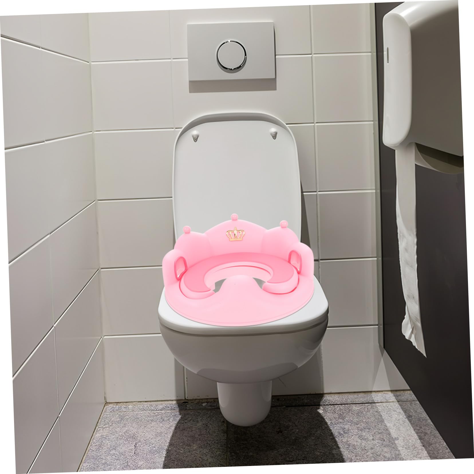 GALPADA Asiento de Inodoro para Asiento de Entrenamiento para Ir al Baño para Niñas y Pequeños Color Neutro Reductor Wc de Entrenamiento con Escalera