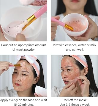 Jelly Mask Peel Off Anti Age Hydrogel, Jelly Mask Powder for Facial Care, Facial Mask, For Beauty Spa, Skin Care, Moisturizing Face Mask