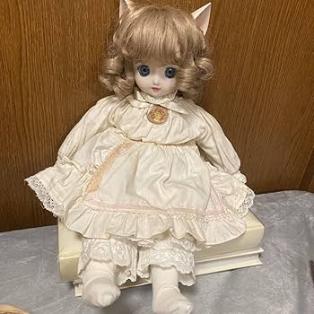 Amazon | レア 可愛い 初代 チビ猫ビスクドール ファンクラブバッジ