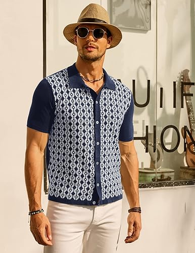 Miniatura 4 de PJ PAUL JONES Camisas polo vintage de los años 70 para hombre