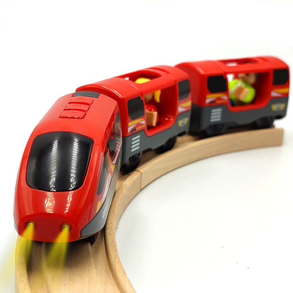 Amazon.com: DSHMIXIA Battery Operated Trains for Wooden Train