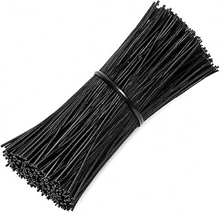 SumDirect 1000Pcs 4 Inch Plastic Twist Ties for Bags, Wire Cable Ties for Plants,Breads,Household and Office Use