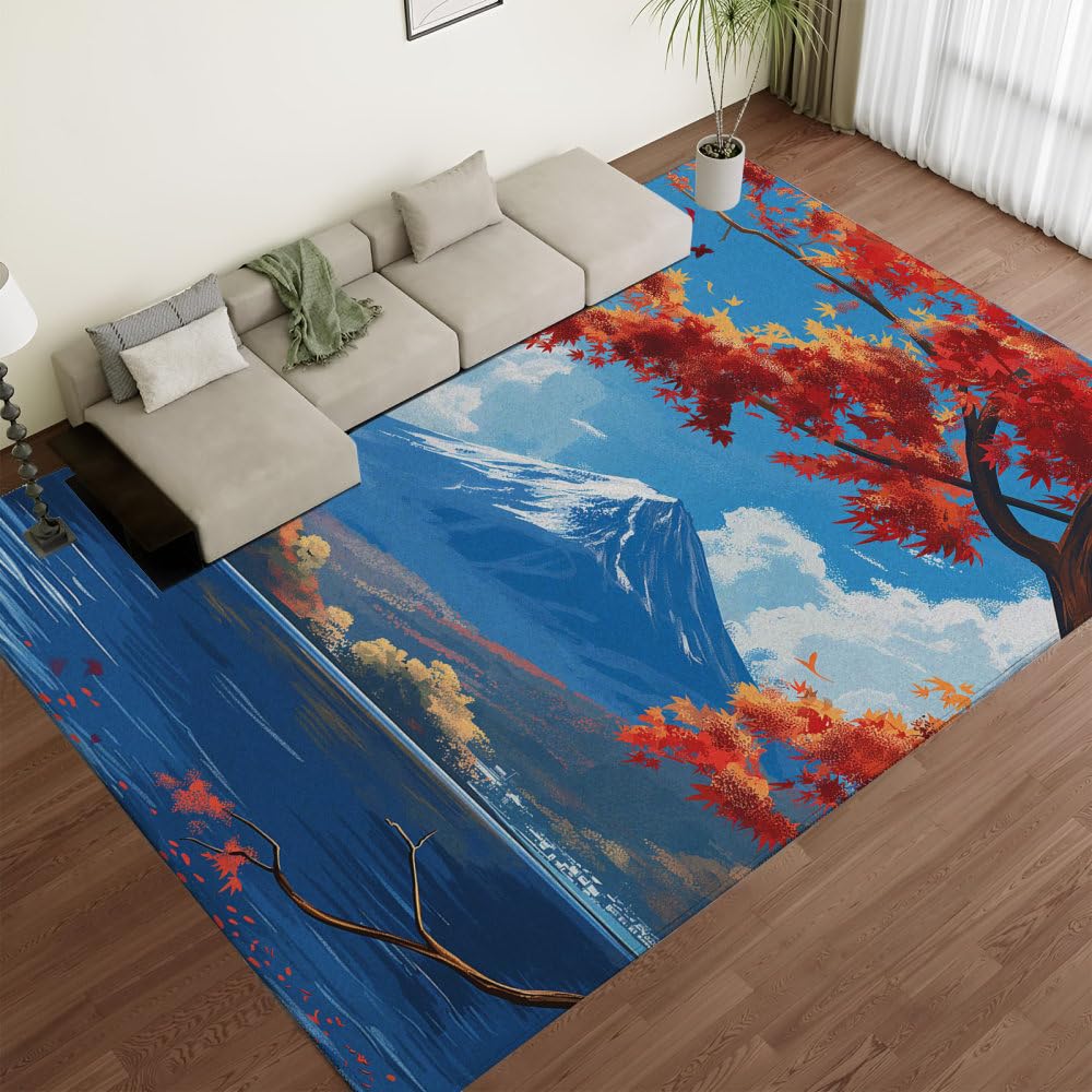 Tapis lavable vintage salon 120x170 tapis couloir entrée chambre
