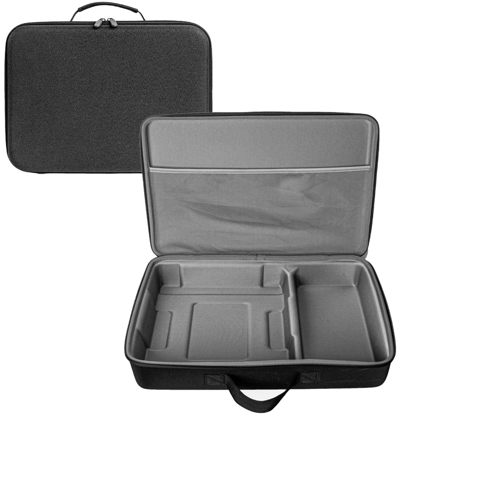 JOYSOG Hartschalen-Organizer-Box für Ecovacs W1S / W2S PRO / W1S PRO Fensterreinigungsroboter, Aufbewahrung, schützende Tragetasche (schwarz)