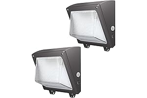 JTT LED Wall Pack Lights for Outdoor Dusk to Dawn Lighting