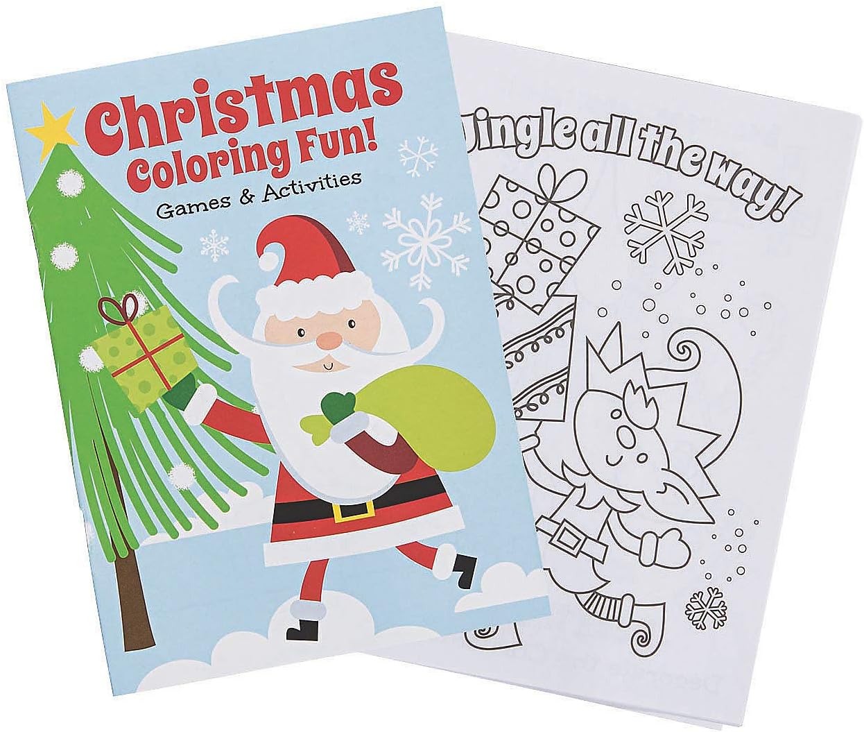 Fun Express Whimsical Christmas Activity Book for