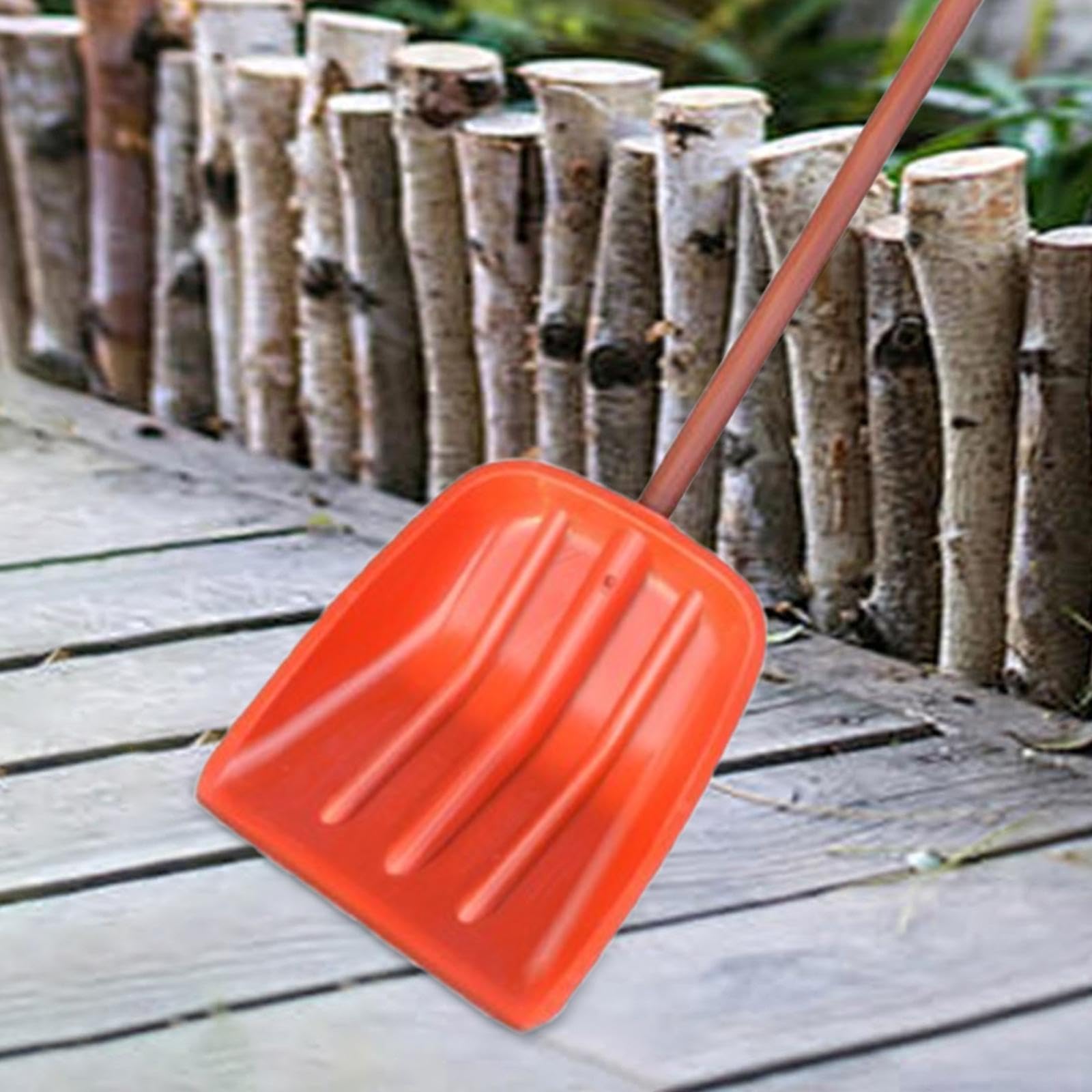 MYCENSE Snow Removal Head Replace,Removal Removal Tool, Outdoor Accessory, Snow Cleaner Remover for Cleaning,Garbage Feed, Orange