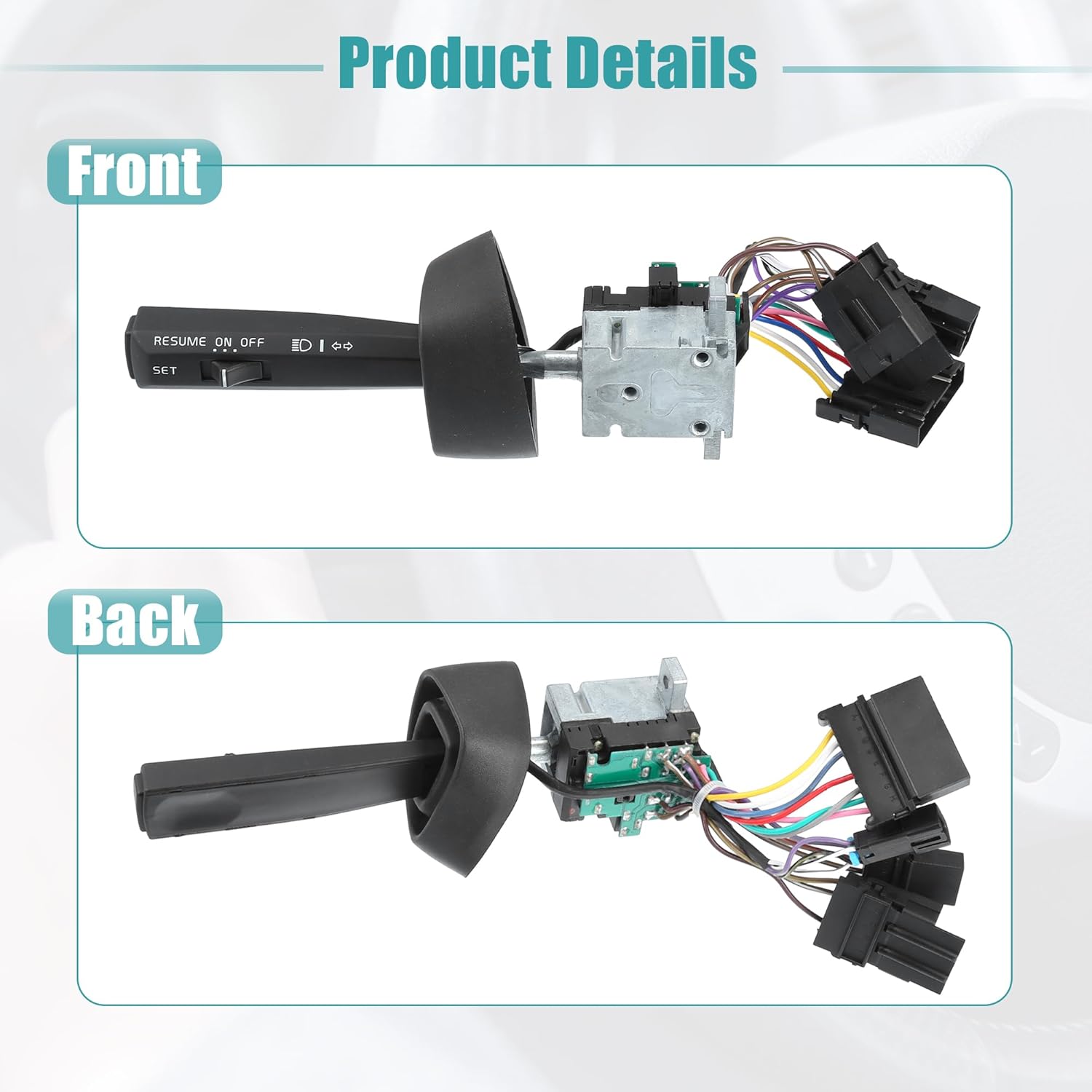 ACROPIX Turn Signal Switch Multifunction Combination Switch Fit for Volvo VNL 630, VNL 660, VNM 200 - Pack of 1