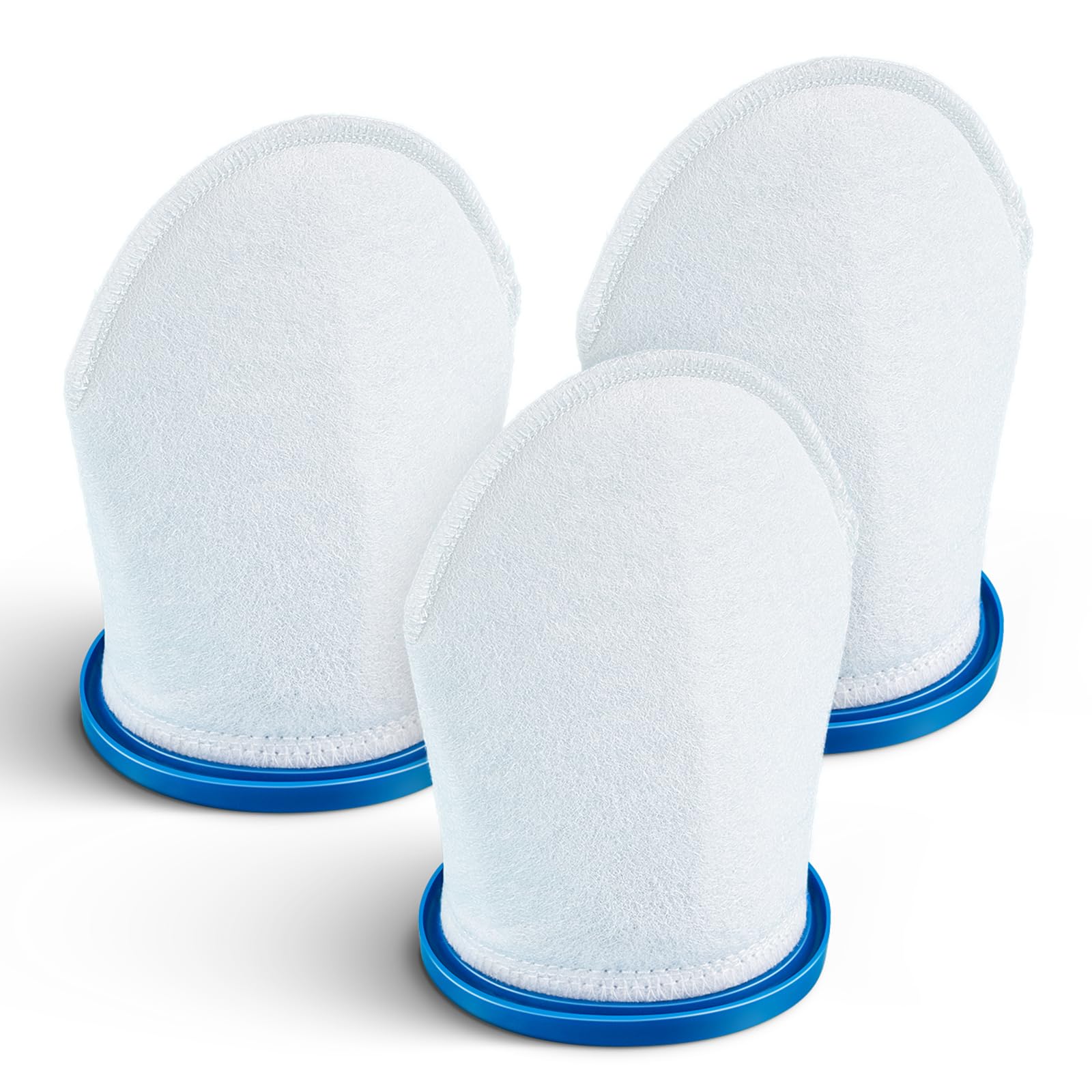 Leemone X-treme Multilayer Filter Bag Compatible with Pool Blaster Max, Max CG, Catfish Ultra, iVac 250, iVAC C2, Volt FX-4 Pool Vacuum, Thickened Cotton &amp; Solid Structure, P30X022XF /PBW022XF 3 PACK