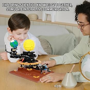 Amazon.co.jp: 宇宙玩具組み立てセット アイコンソーラーシステム