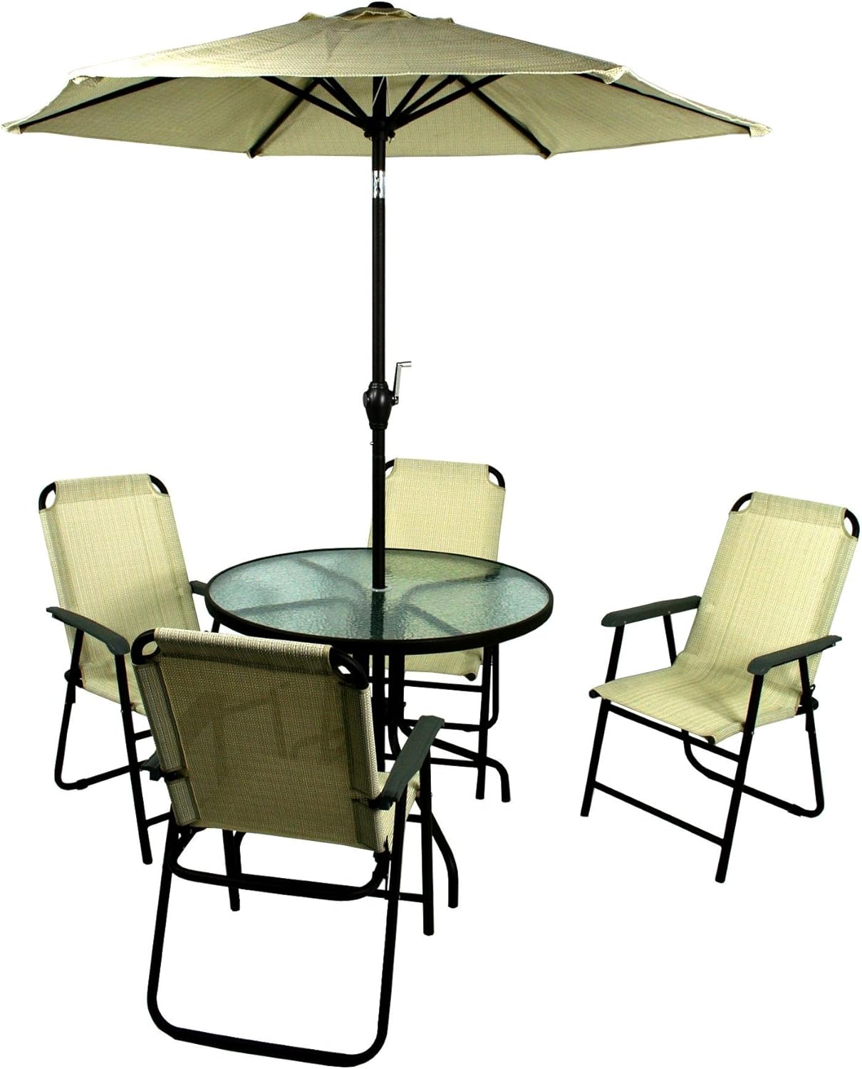 River Cottage Gardens HJ043093BRN 6Piece Brown Steel