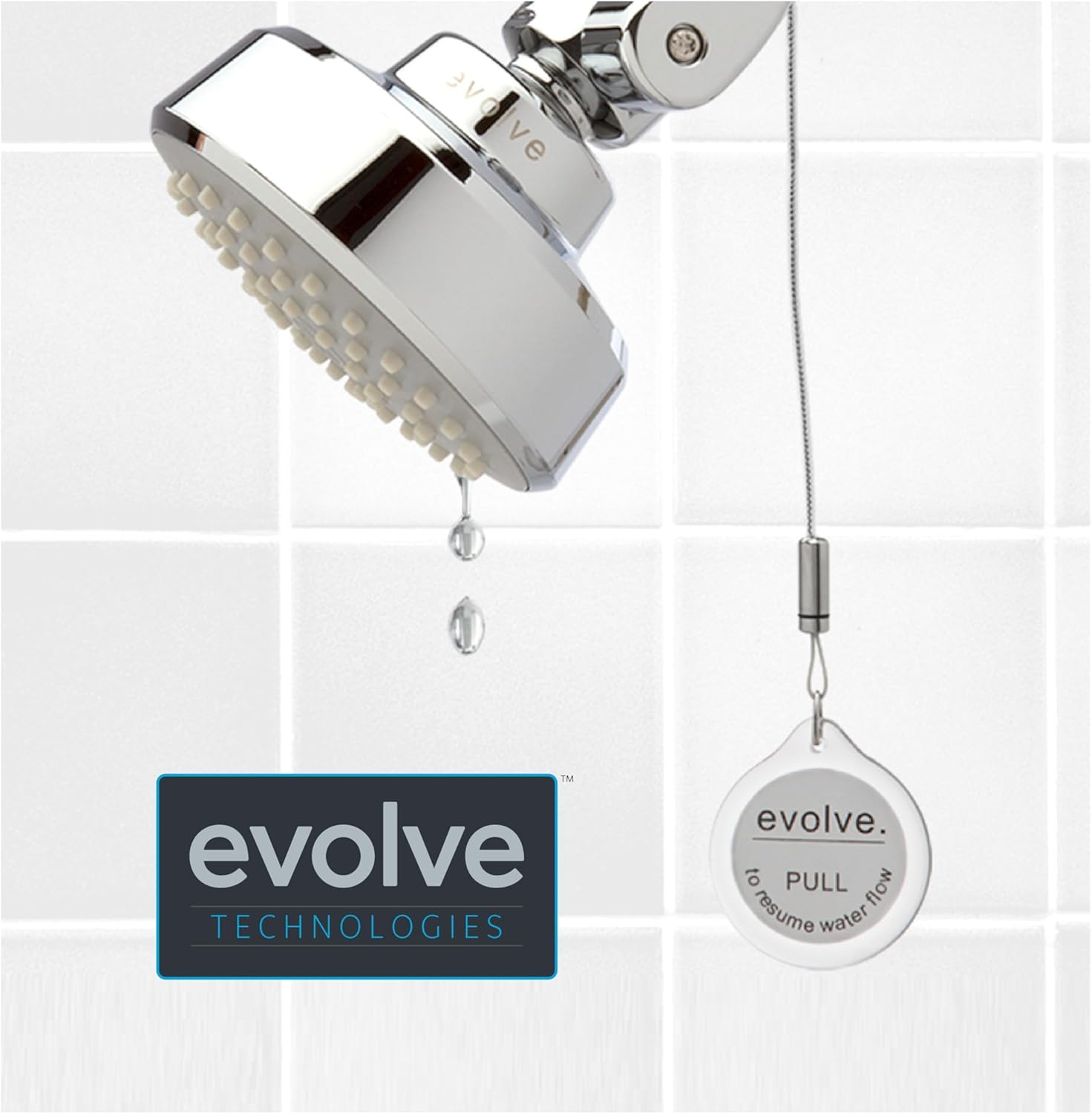 Evolve Multifunction Shower Head + ShowerStart TSV – Water and Energy Savings Without Sacrifice, Model: EV3024-CP150-FB