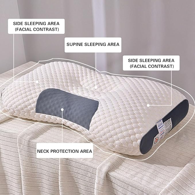 Almohada Cervical de Poliéster Queen Size 48x74 cm miniatura 7