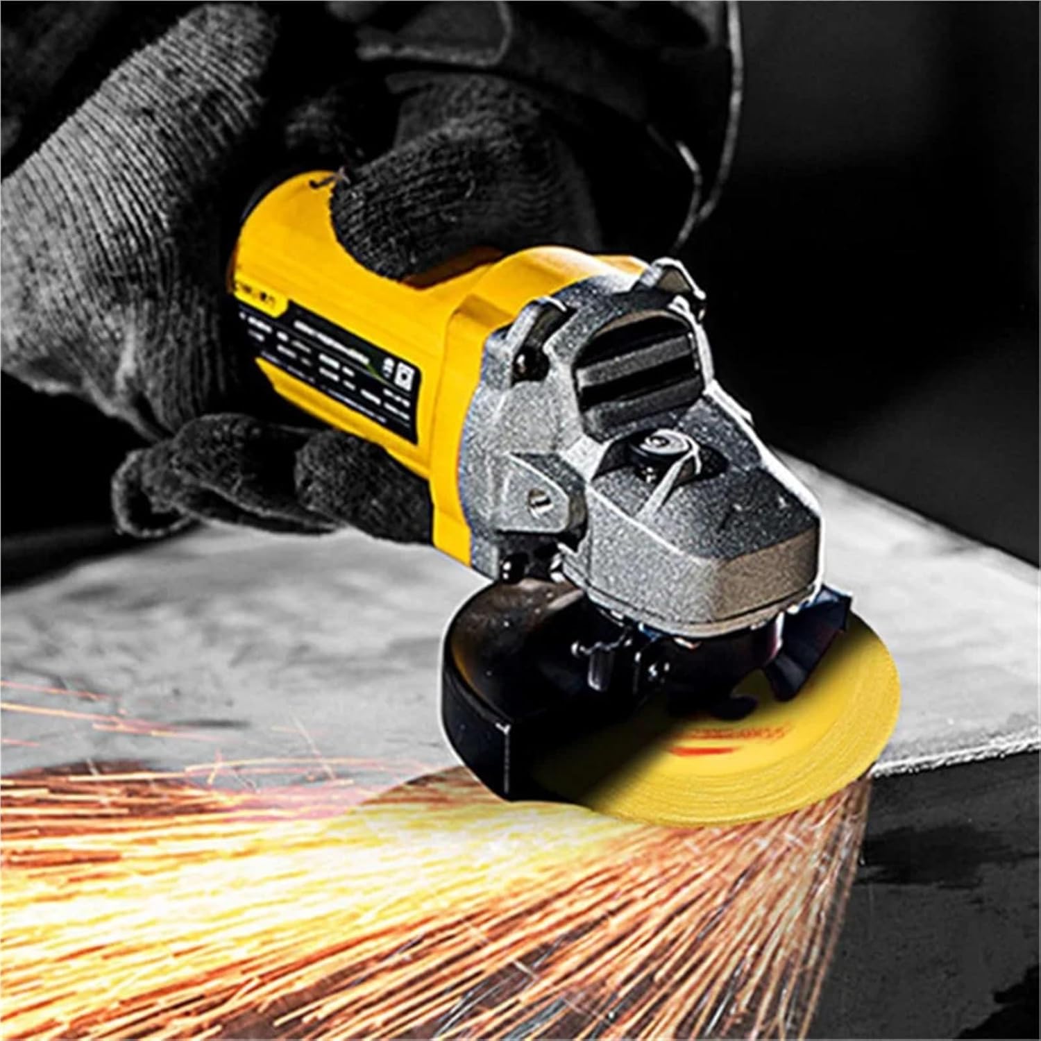 Angle Grinder Diamond Saw Blade 100/110mm Multifunctional brazing Saw Blade for Metal Cutting of Ceramic Tiles and Steel Pipes(NO.1)