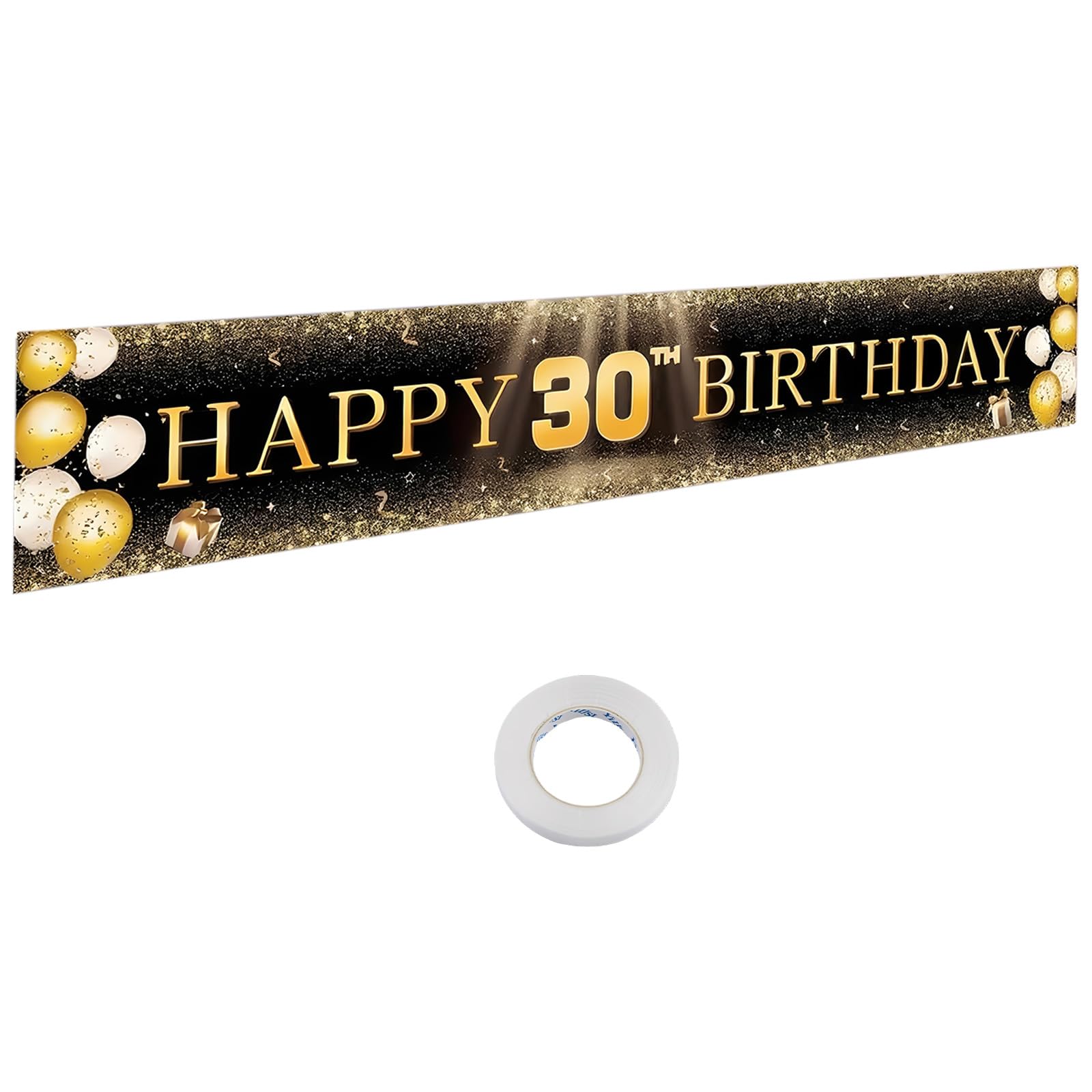 Cadeau pour homme et femme : surprenez-les avec la bannière joyeux 30ème anniversaire