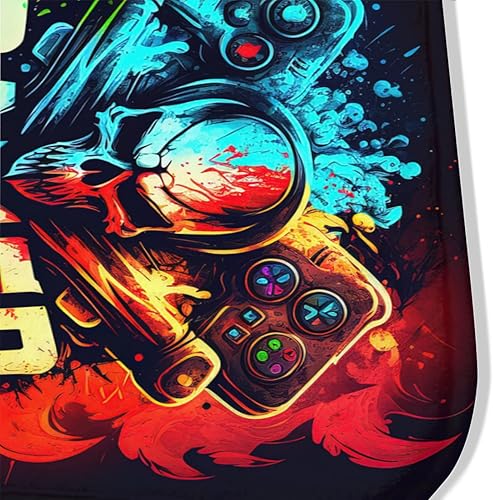 Miniatura 4 de Alfombra de videojuegos para sala de juegos, alfombra de videojuegos para habitación de niños, alfombra de videojuegos, 36 x 24 pulgadas