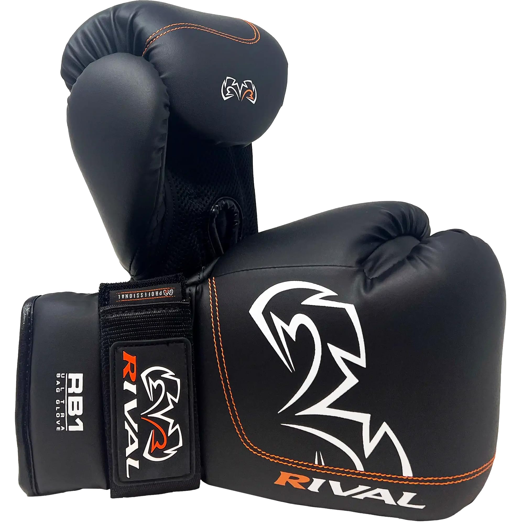 RIVAL Boxing RB1 Ultra Bag Gloves, 20th Anniversary Edition, High-Density Multi-Layered Padding and Signature Wrist Lock Strapping System