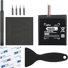 rapthor HAC-003 Replacement Battery for Nintendo Switch HAC-001, 16835mWh | Compatible with HAC-001(-01) and OLED HEG-001, Includes Repair Tools Kit, Internal Battery Replacement for Extended Playtime