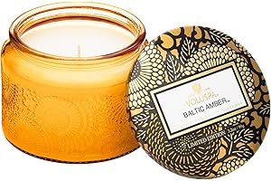 Voluspa Baltic Amber Petite Candle Jar - Indulge in Nature's Embrace