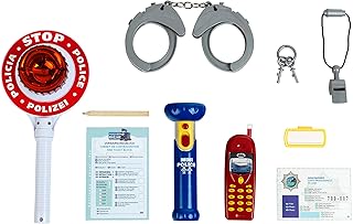 Theo Klein 8850 Unit Ben & Sam Police Set Consisting of 10 Pieces, Toy, Multi-Colored
