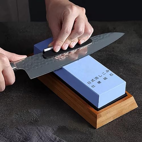 Miniatura 3 de Piedras de afilar, piedras de afilar para cuchillos de cocina japoneses, afilado fino con guía de afilado (tamaño  12000grit10.58oz)