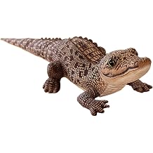 Alligator Plush Toy   Large Jumbo Crocodile Stuffed Animal, 39.4 Inch Lifelike Soft Plushie for Boys Girls Kids Room Decor, Brown
