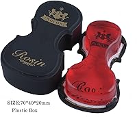 Vista 6 de PUNK Colofonia Natural Transparente Adecuada para Violín, Violonchelo, Viola y Otros Instrumentos de Cuerda Frotada (2A)