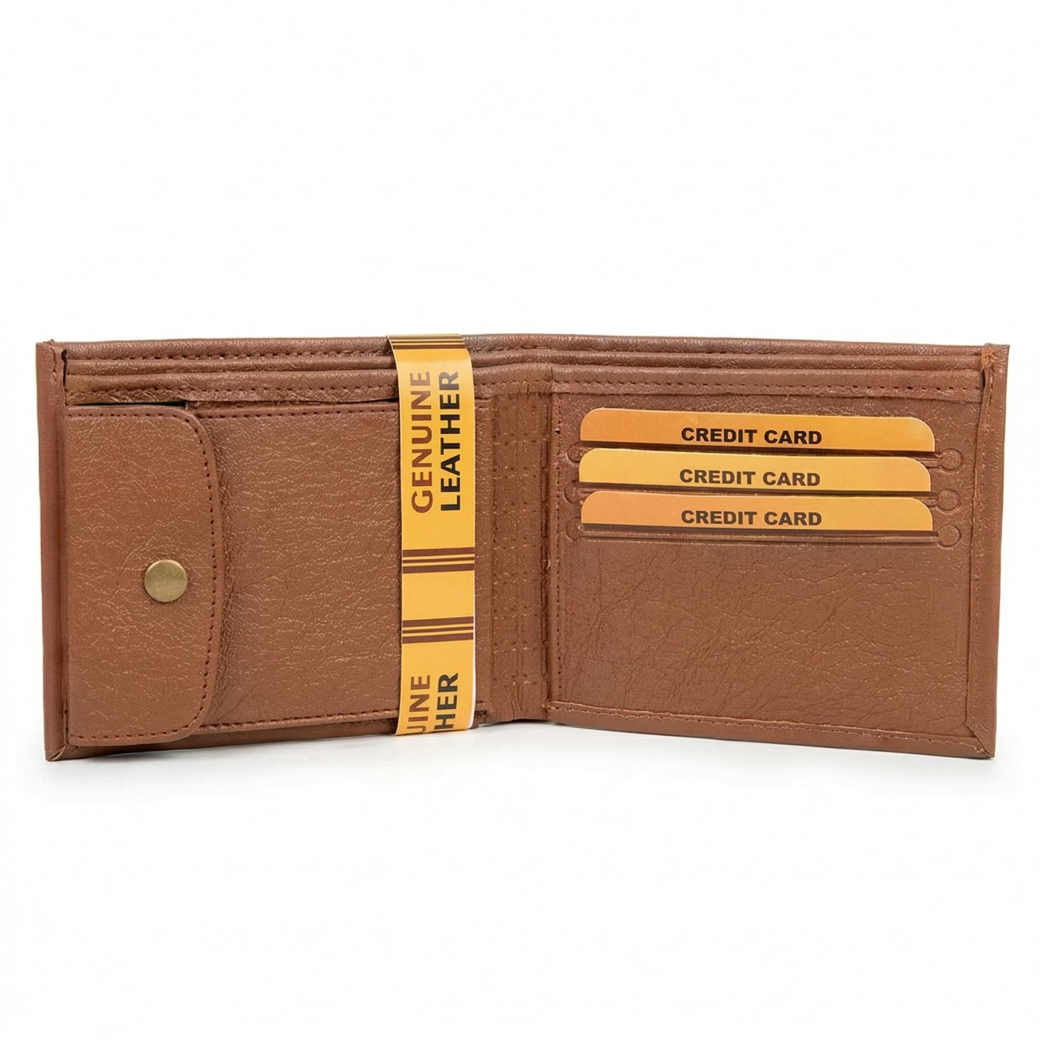 tpm Genuine Leather Wallet for Men – Slim Bi-Fold, Coin Pocket, Multiple Card Slots & Cash Compartment | Lightweight & Durable105-picture-35