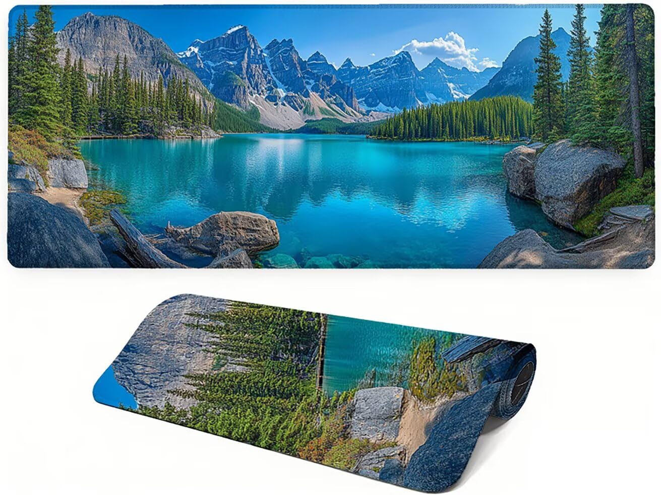 Genérico Lpfieonn Océano Gaming Alfombrilla Ratón 120x60cm PF-2479