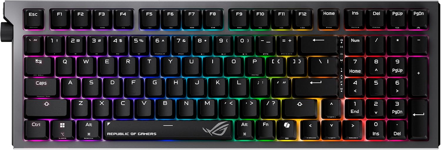 ASUS ROG Strix Morph 96 Wireless Mechanical Gaming Keyboard - 96% Full-Size
