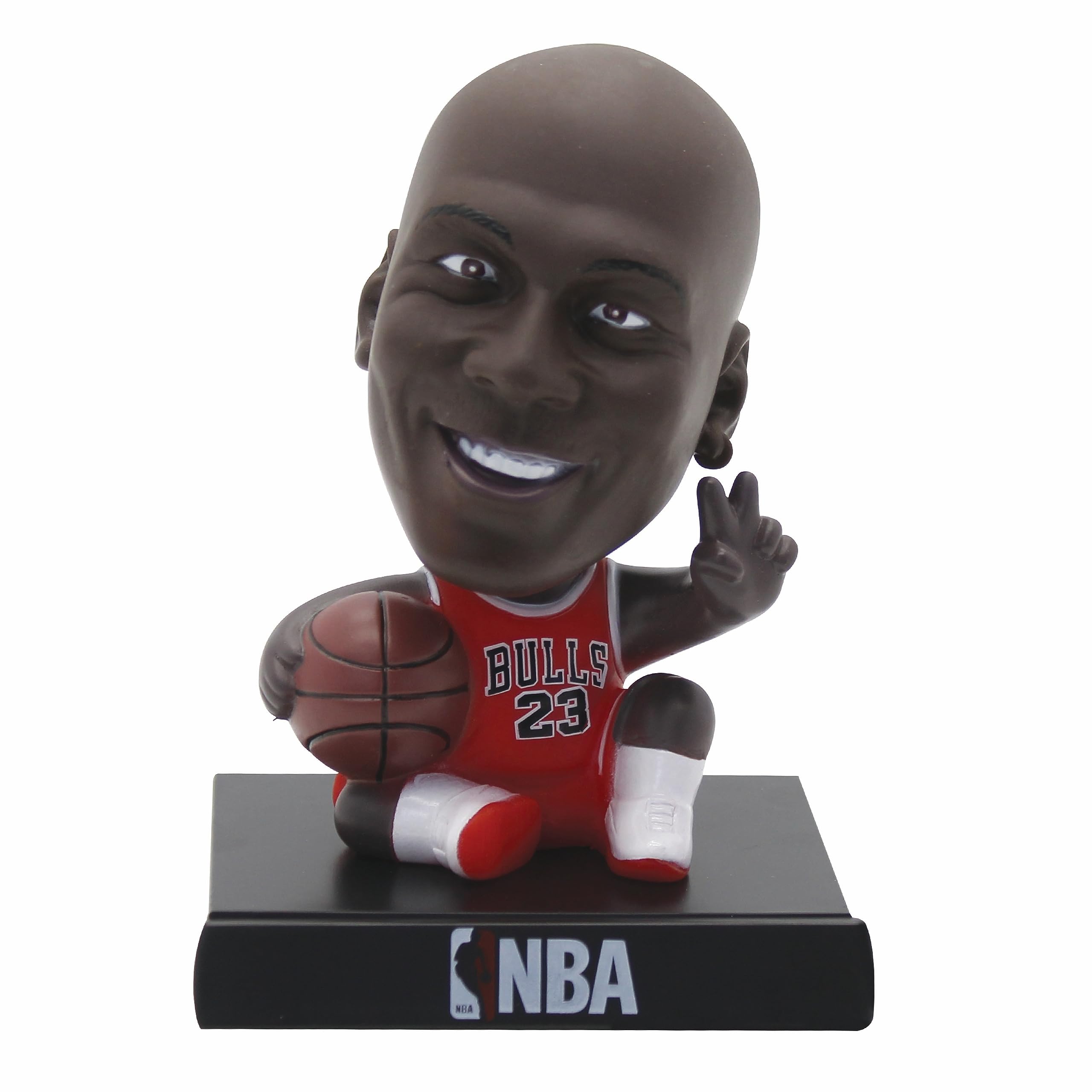 Basketball Super hero Bobble Head-Car Dashboard Phone Holder -0ffice Workstation Desk Table Top Action Figure Gift for Kids Children Friends and Family (Jordan)