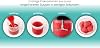 Unold Ice Cream Dream 48805 3 x 500 ml Containers 8 Programmes Touch Screen for Ice Cream Gelato Sorbet & Frozen Drinks Removable Knife