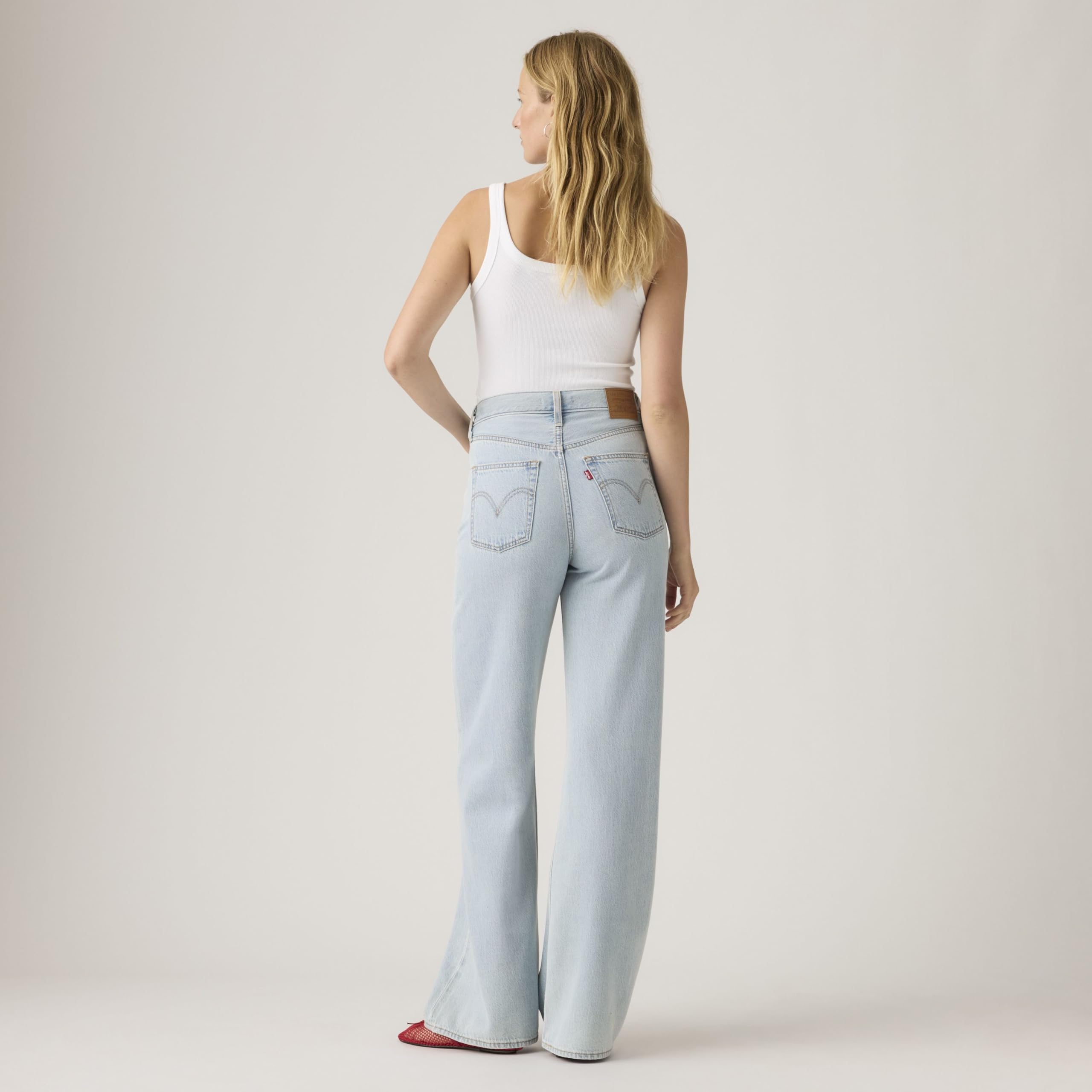 Levi'S Ribcage Wide Leg H223 - Jeans Mujer