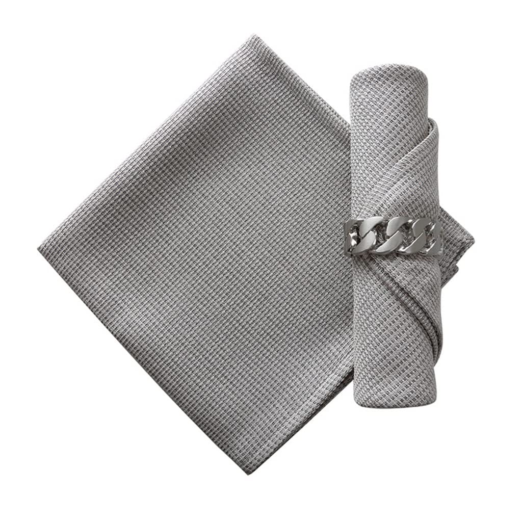 MOBYGKFY 4pcs Hotel Mouth Cloth Folded Cup Wipes Do Not Shed Lint Napkins