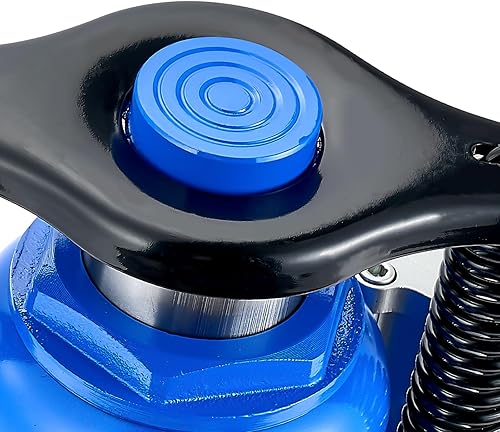 Miniatura 12 de VEVOR Gato de botella hidráulica de aire, 32 toneladas/70500 libras, gato hidráulico para automóvil con bomba manual de mano, elevador neumático