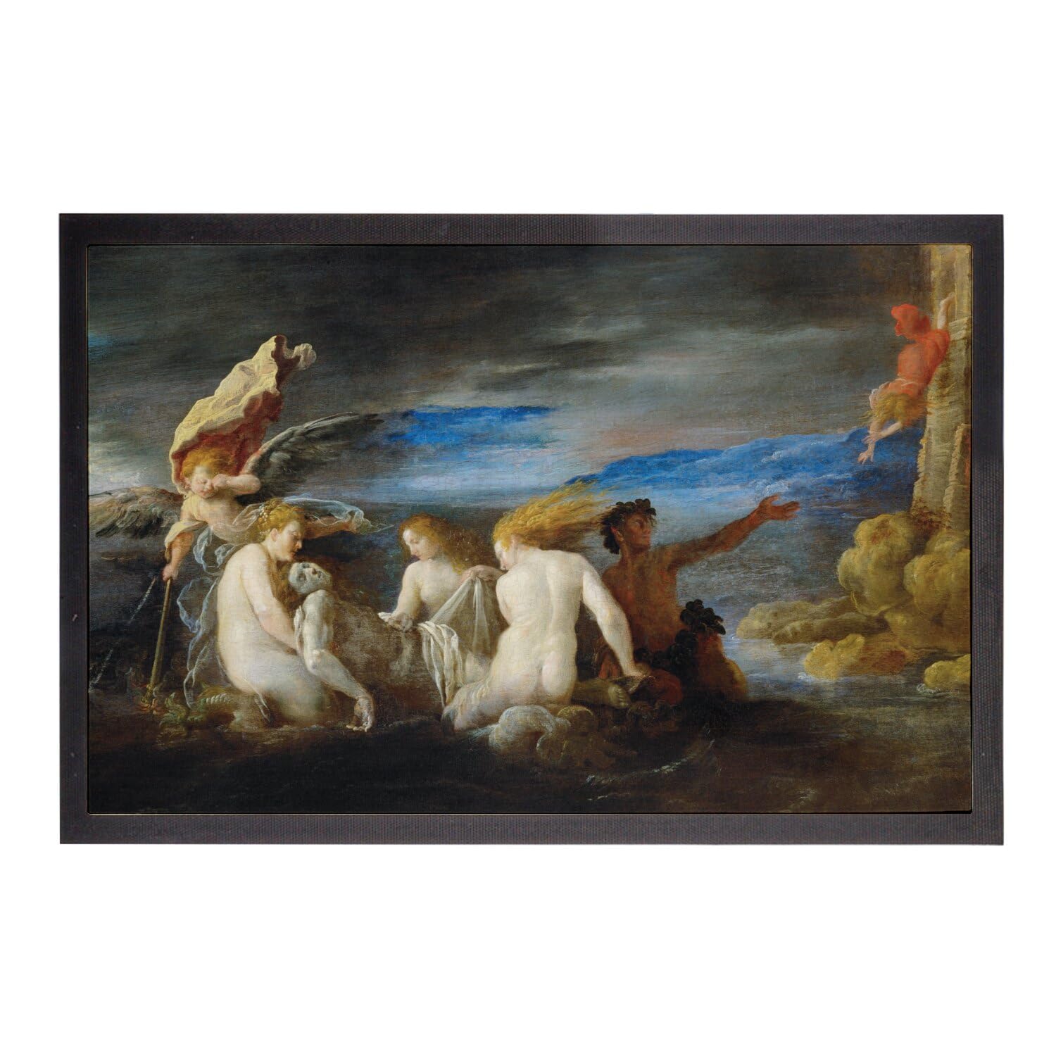 Paillasson Domenico Fetti Hero Mourning Leander offrez une âme d'artiste à l'entrée
