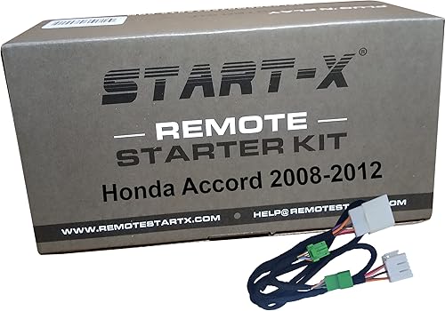 Start-X Kit de arranque remoto para Honda Accord 2008-2012 Plug n Play Bloqueo 3X al arranque remoto Compatible con 2008, 2009, 2010, 2011, 2012