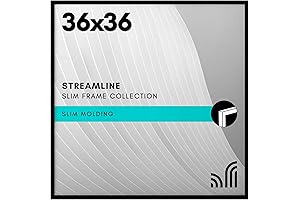 Americanflat 36x54 Poster Frame - Streamline Collection