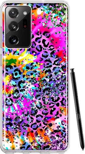 Mundaze - Case for Samsung Galaxy Note 20 Ultra Slim Hybrid Shockproof Hard Shell Soft TPU Heavy Duty Protective Phone Cover - Vibrant Pink Purple