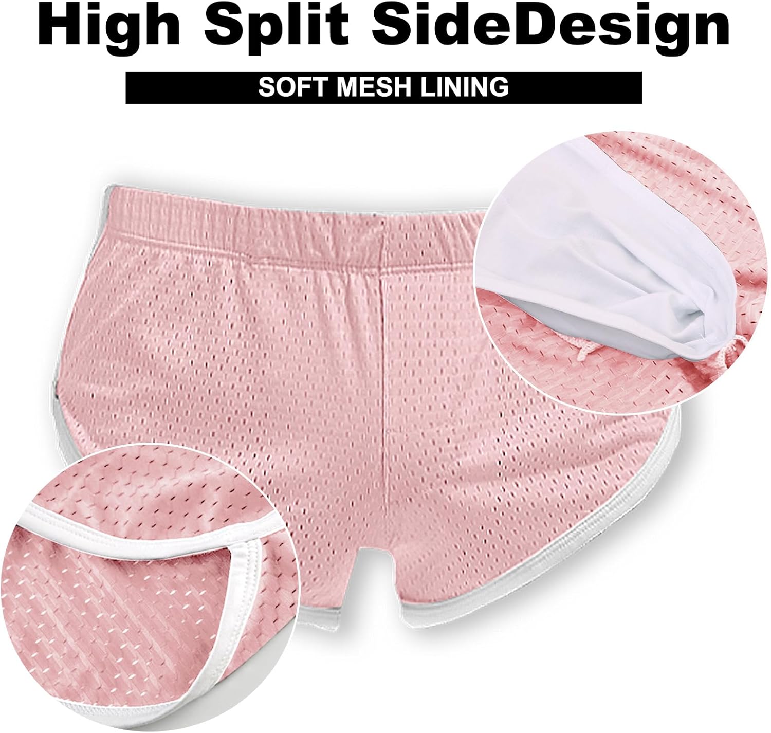 AIMPACT Mens Mesh Booty Shorts 3 Inch Sexy Smooth Lounge Active Shorts Ranger Panties - Image 4